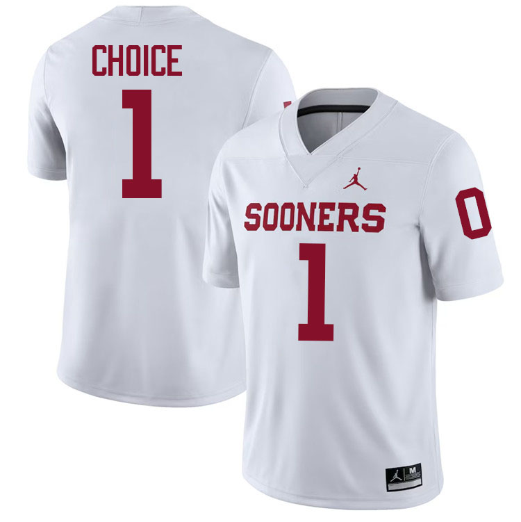 Emmanuel Choice Oklahoma Sooners Jersey,Oklahoma Sooners Football Uniforms,Jersey-White